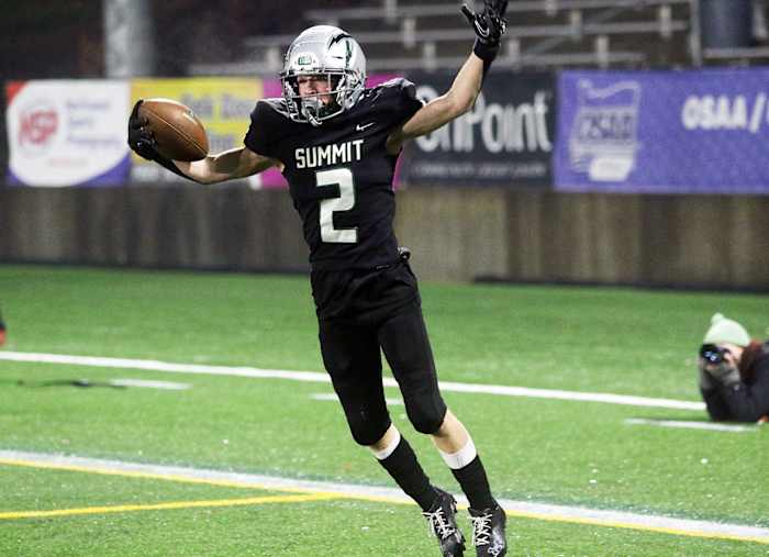 Summit Wilsonville Oregon 5A football final November 25 2022 Dan Brood 45